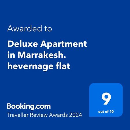 Deluxe Apartment In Marrakesh. Hevernage Flat 外观 照片